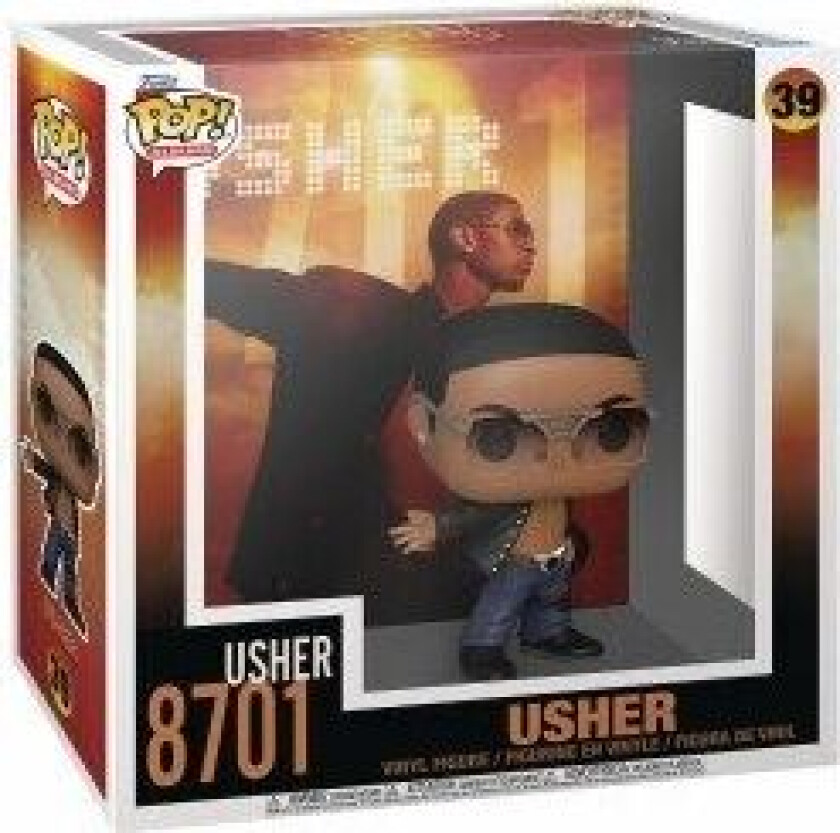 Funko Pop! Albums: Usher - Usher 8701 #39 Vinyl Figure