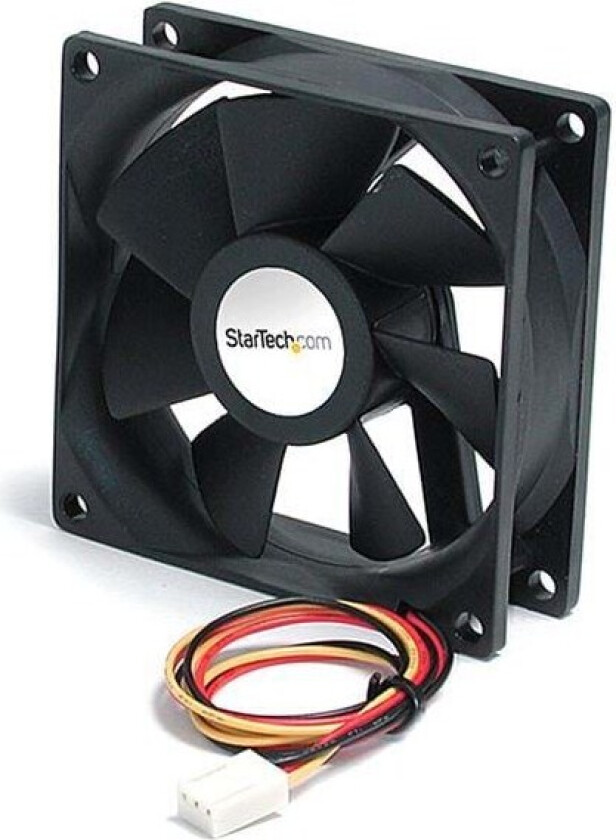 92x25mm Ball Bearing Quiet Computer Case Fan w/ TX3 Connector - Kabinettvifte - 92mm - Svart