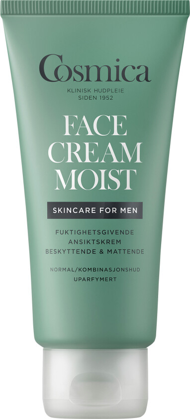 Men Face Cream Moist, 60 ml