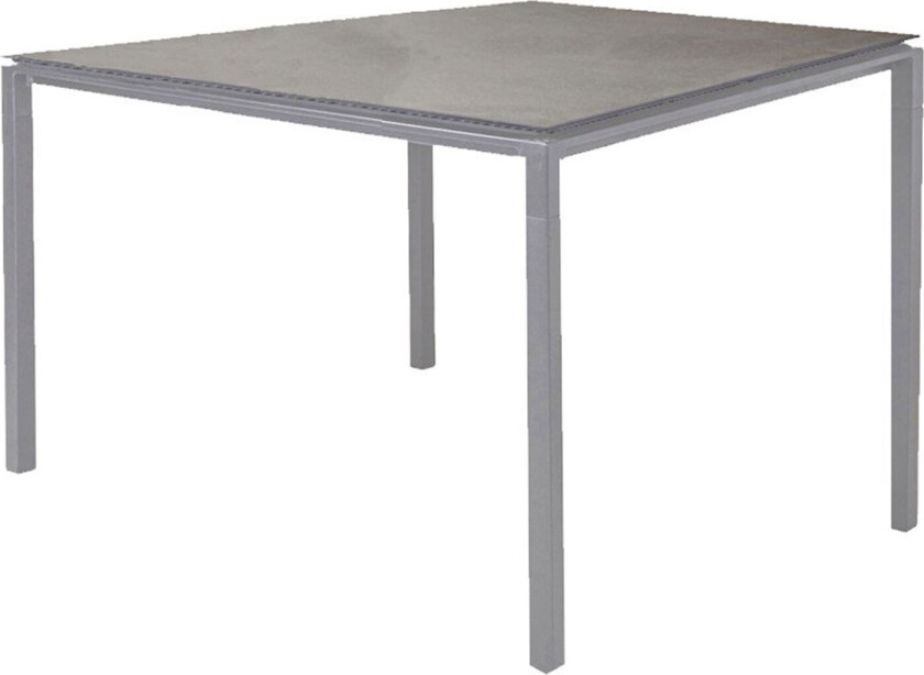 Pure 100x100 cm Light Grey/Concrete Grey