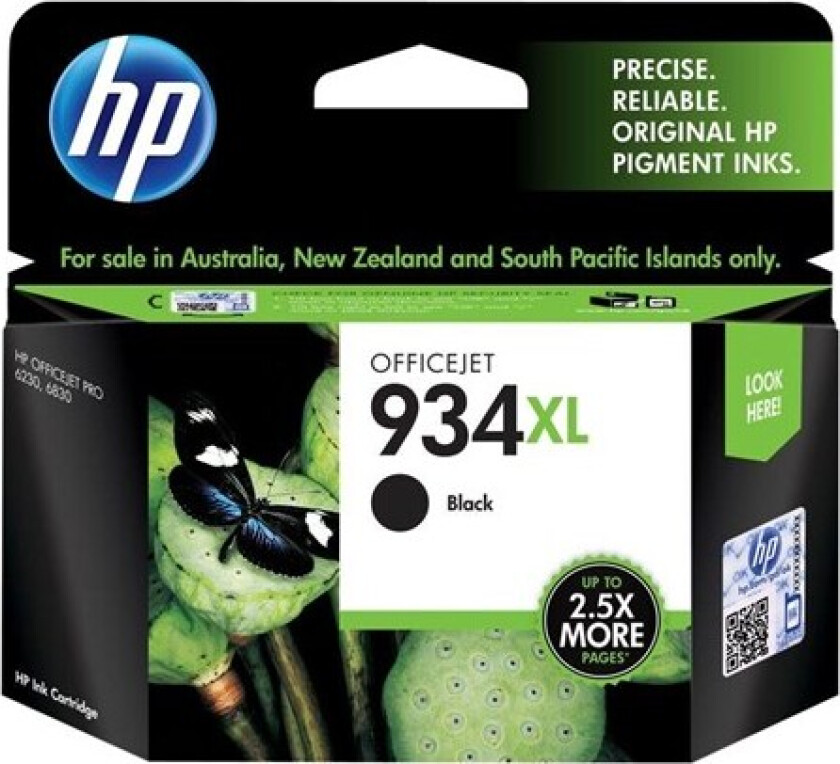 934XL / C2P23AE High Capacity Black Ink - Blekkpatron Svart