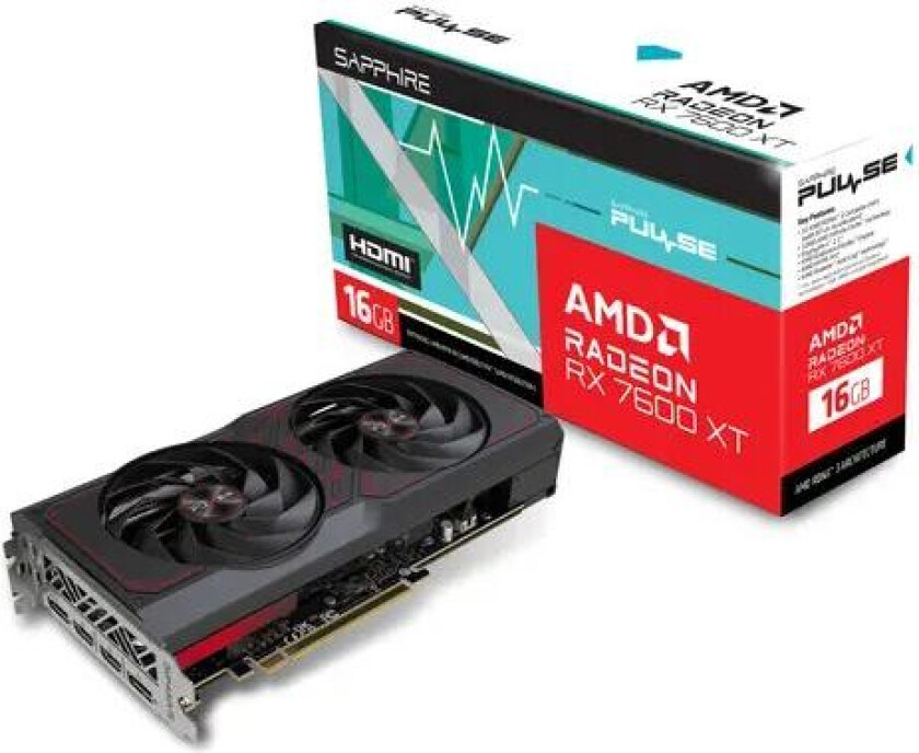 Sapphire Radeon RX 7600 XT Gaming OC PULSE 16GB