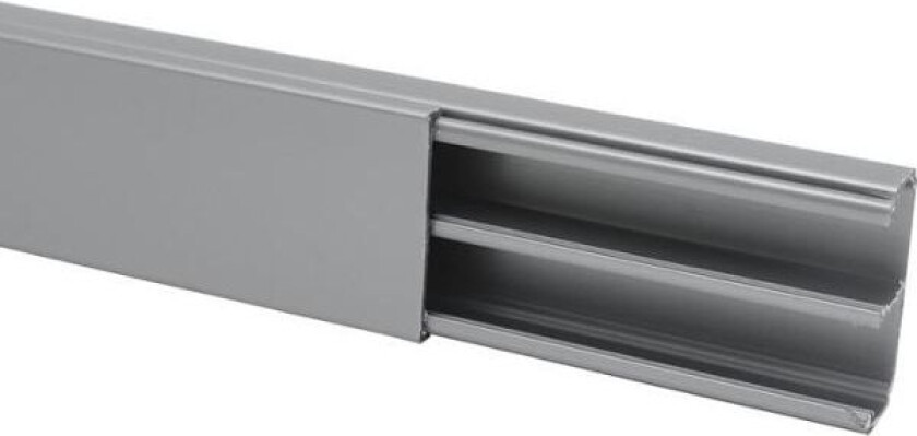 3603-7G Kabelkanal skruefesting, med lokk, 2 m 35 x 16 mm, aluminium