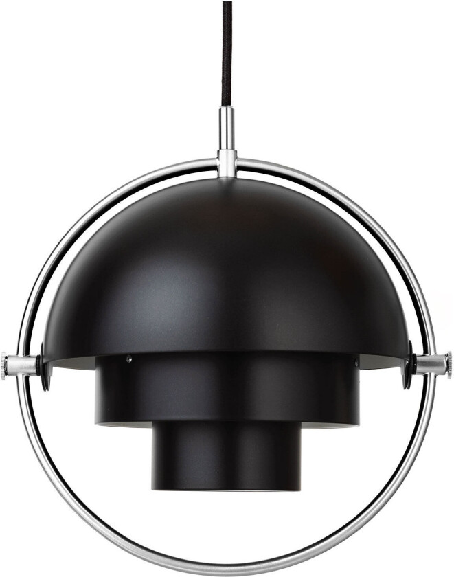 Multi-Lite taklampe small Krom-svart