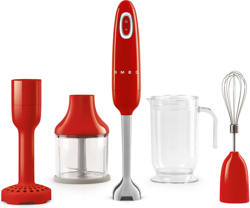 SMEG Mixerstav with accessories - Red