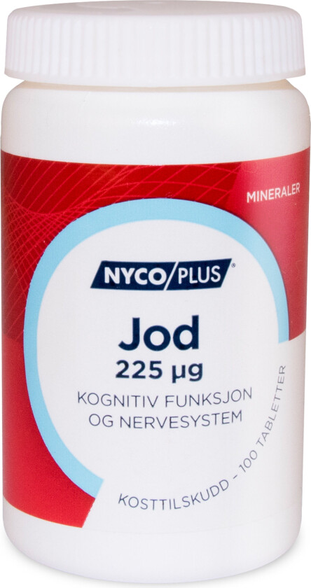 Bilde av Jod 225 µg, 100 tabletter