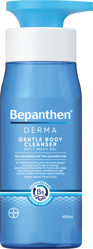 Derma Gentle Body Cleanser Daily Wash Gel, 400 ml