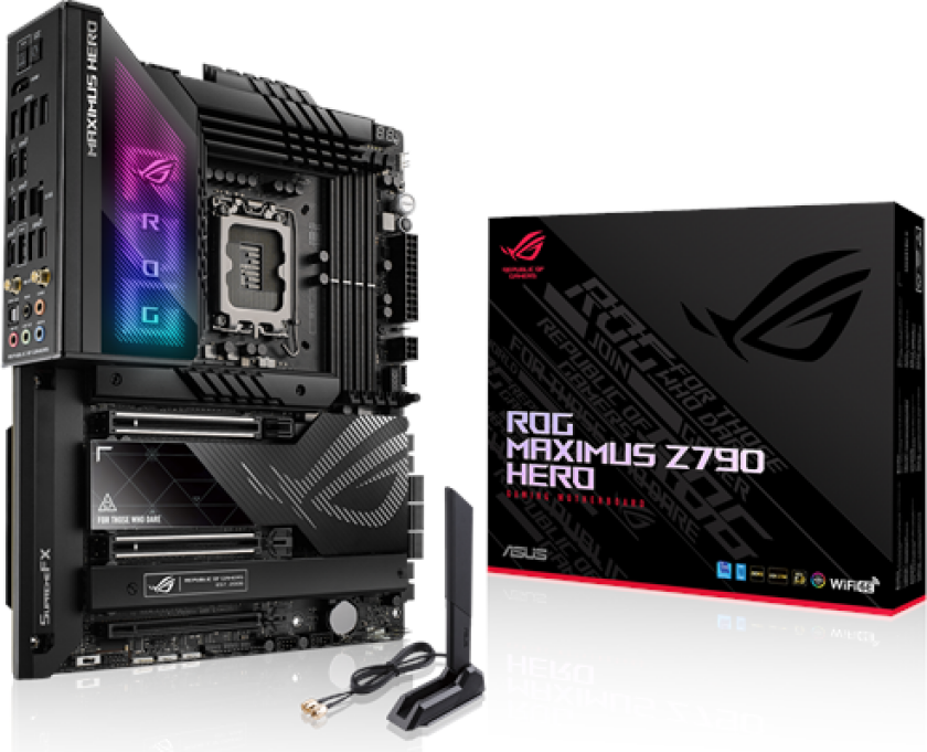 ROG MAXIMUS Z790 HERO Hovedkort - Intel Z790 - Intel LGA1700 socket - DDR5 RAM - ATX