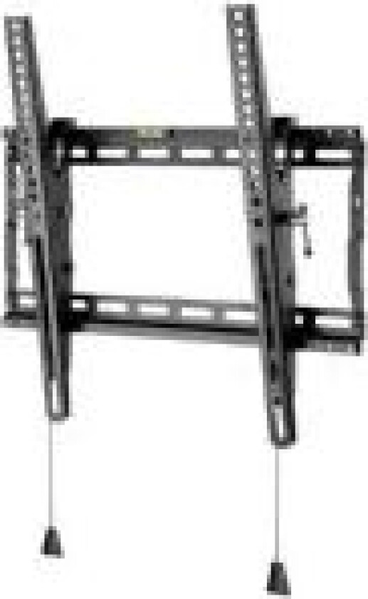 49909, 139,7 cm (55), 100 x 100 mm, 400 x 400 mm, 3 - 12°, Stål, Sort