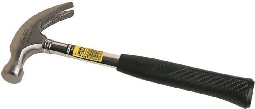 100104 Snekkerhammer stålrørskaft 780 g