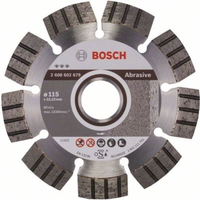 DIAMANTSKIVE 115MM BEST ABRASIVE