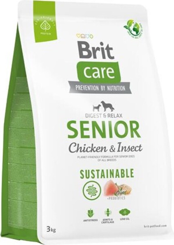 Brit Care Dog Sustainable Senior (3 kg)