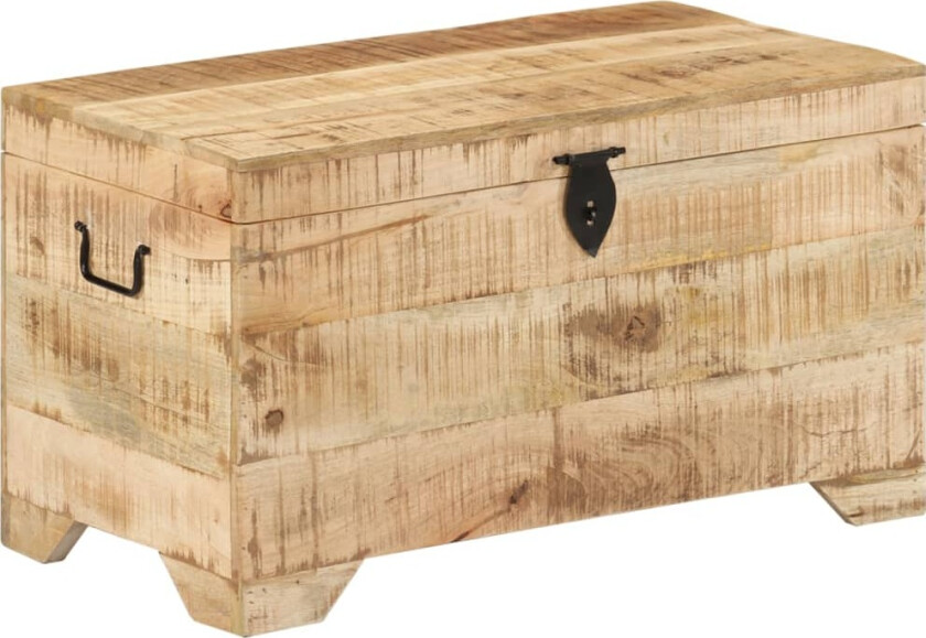 Oppbevaringskiste heltre grovt mangotre