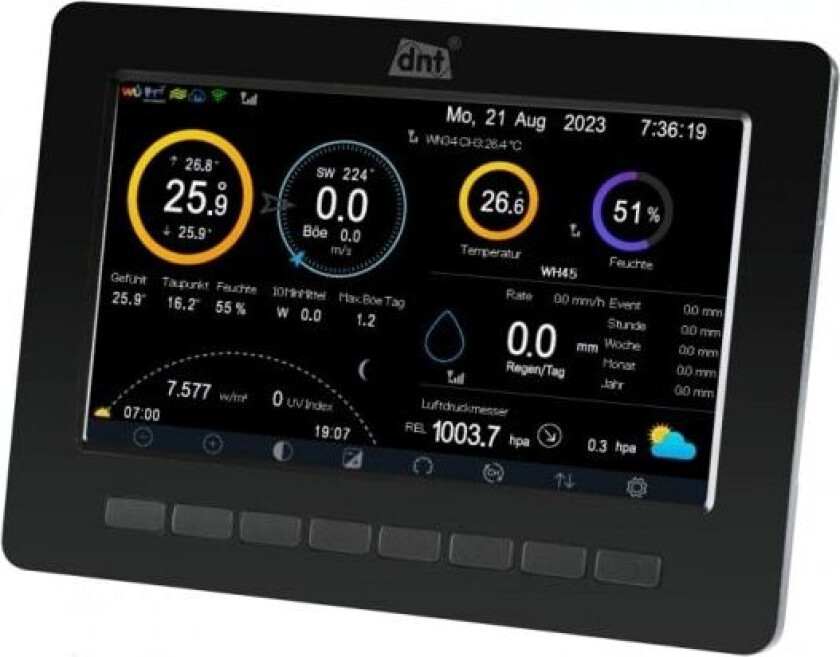 Bilde av WiFi værstasjon WeatherScreen PRO DNT000008