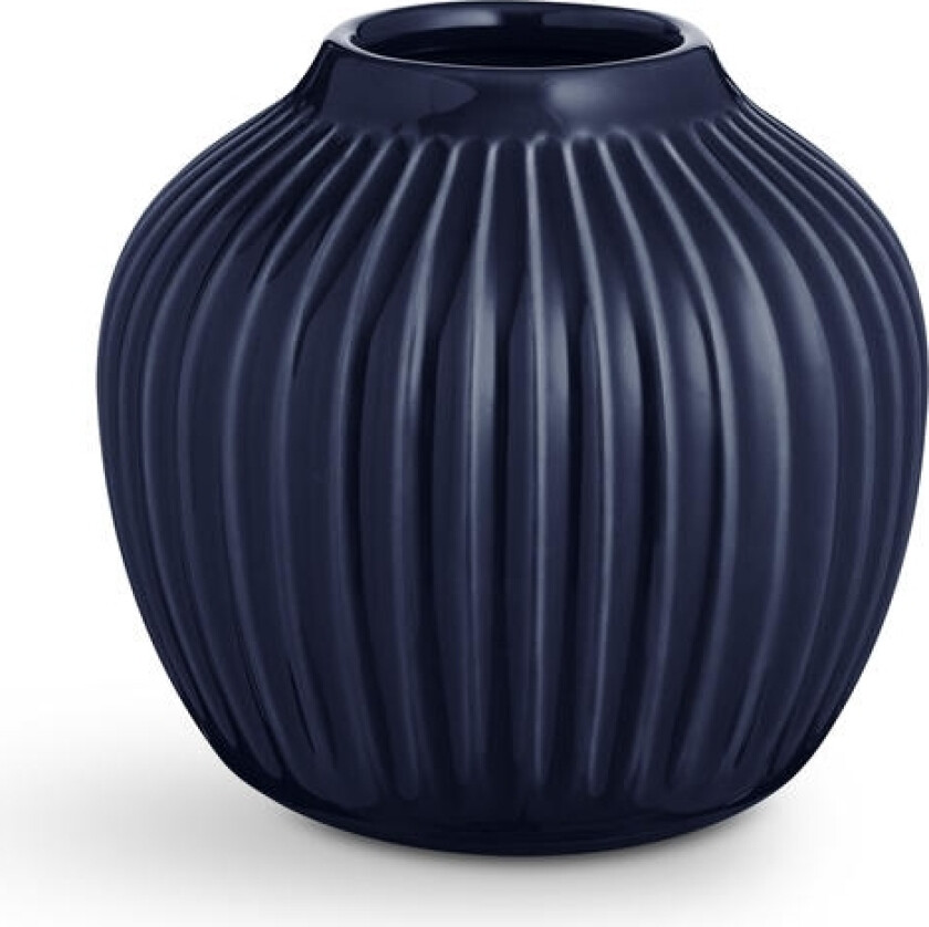 Hammershøi vase liten indigo