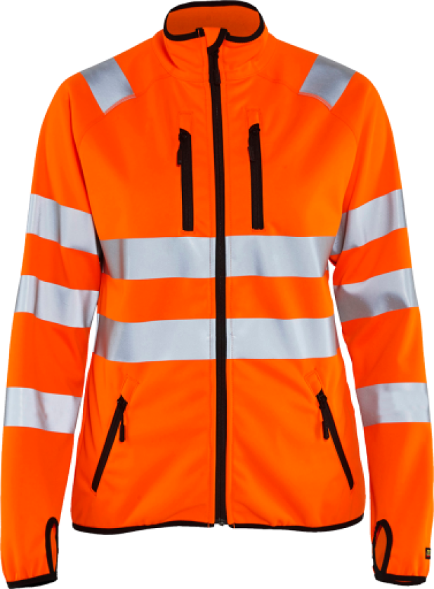 High vis softshelljakke for kvinner