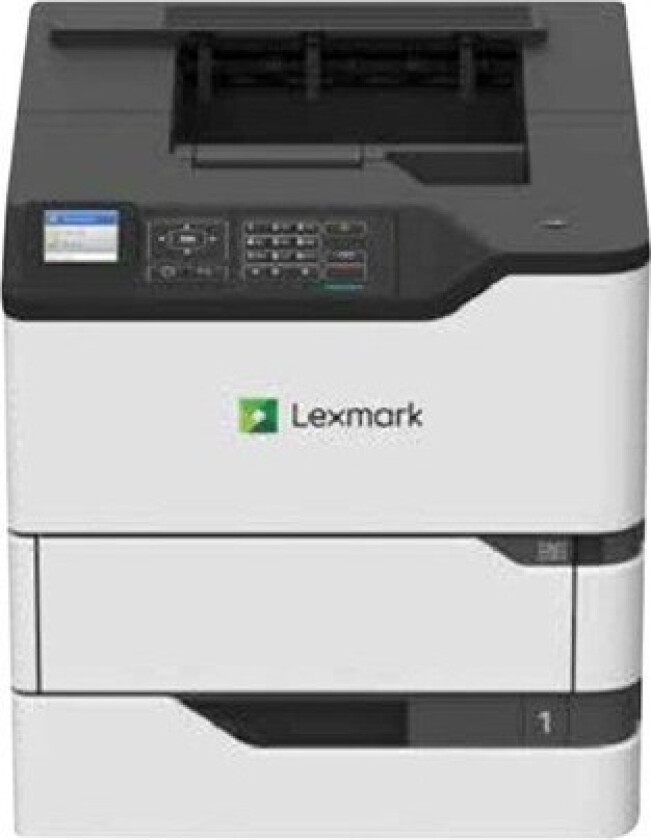 MS823dn Laserskriver - Sort/hvit - Laser