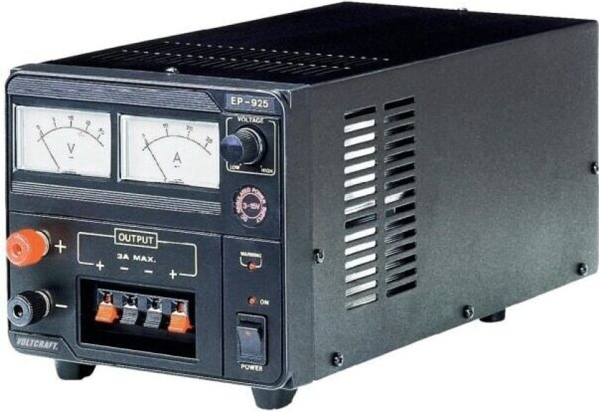 Voltcraft laboratoriestrømforsyning, justerbar EP-925 3 - 15 V/DC 25 - 2 A 375 W 1 x (EP-925)