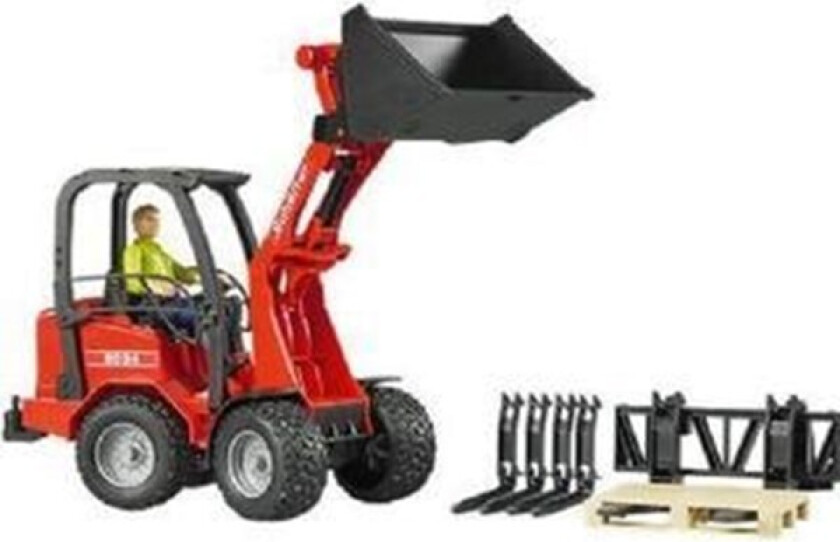 Schäffer Compact loader 2630 with figure and accessories