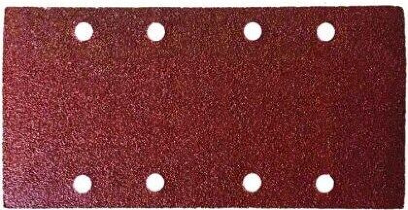 Slipepapir med borrelås 92 x 182mm, korn 60, 5 stk. (DED79431)