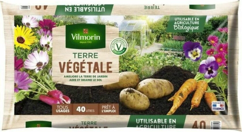 Organisk gjødsel Vilmorin 6400840 40 L