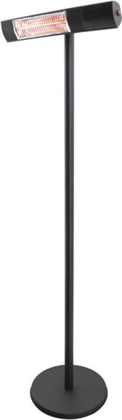 Patio heater 500/1000/1500 W floor model remote control RGT black