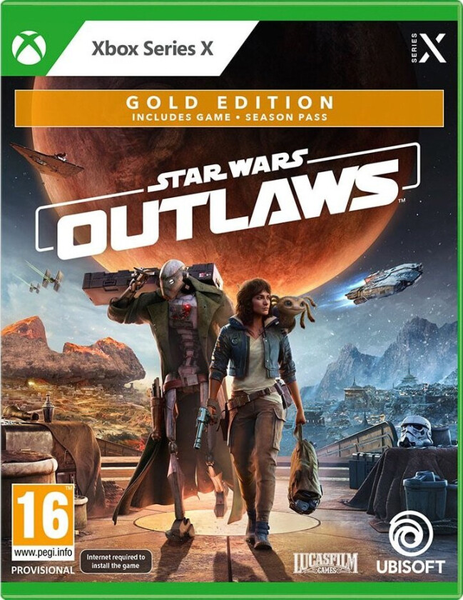 Bilde av Star Wars Outlaws (Gold Edition) - Microsoft Xbox Series X - Adventure - narrative