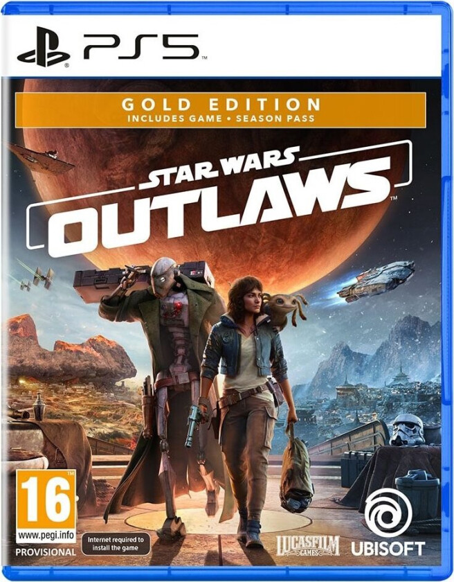 Star Wars Outlaws (Gold Edition) - Sony PlayStation 5 - Action/Adventure