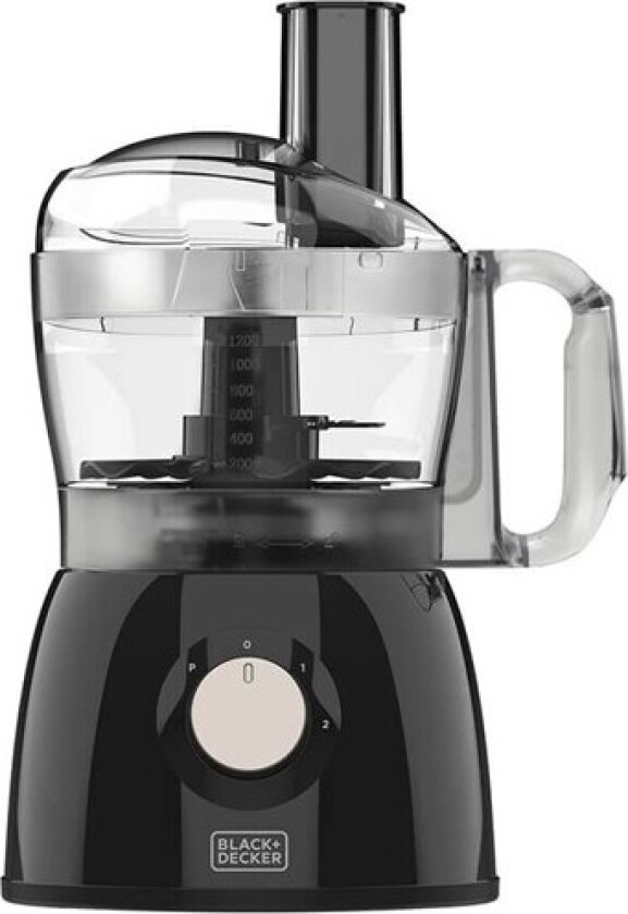 Foodprosessor Food Processor 600W Black