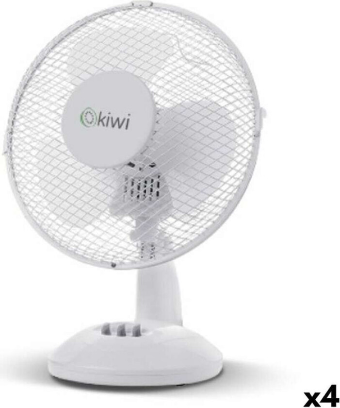 Bordvifte Kiwi Hvit Ø 27 cm 21W (4 enheter)