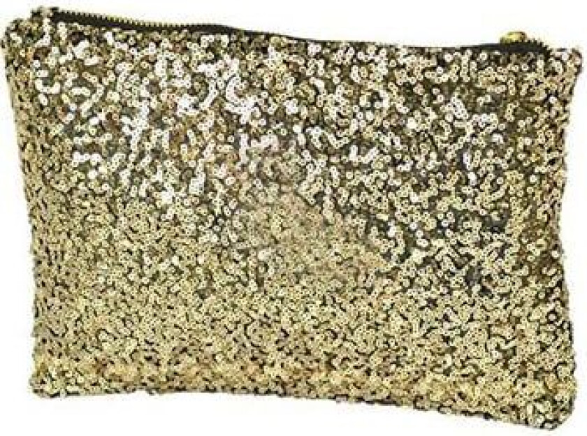 Handbag / Clutch spangles Gold Party