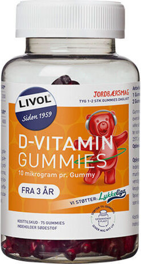 D-vitamin Gummies - 75 Stk
