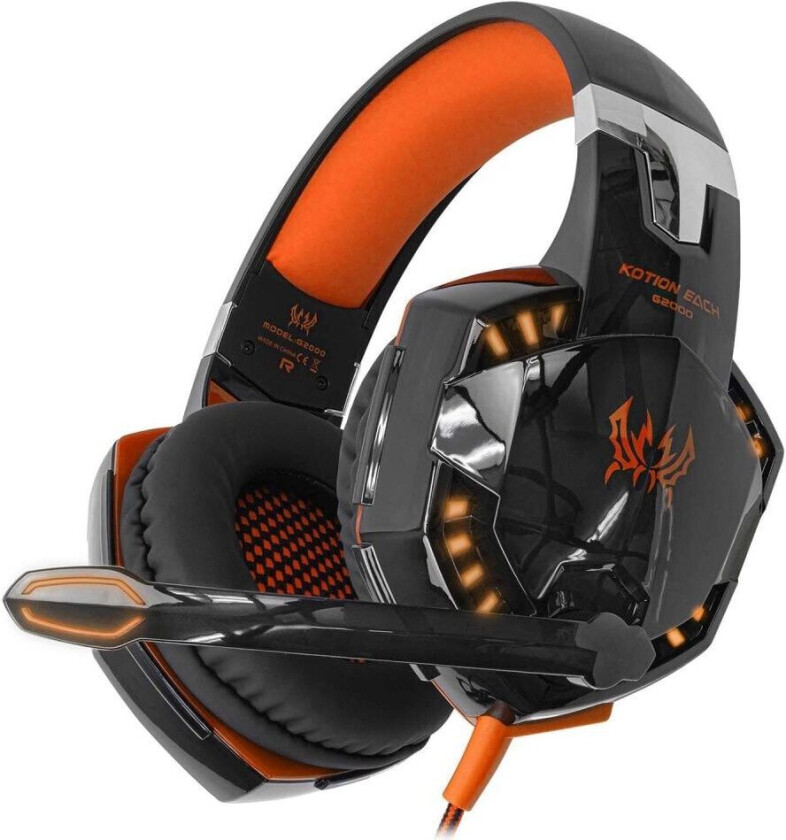 G2000 Pro Gaming Headset - Orange