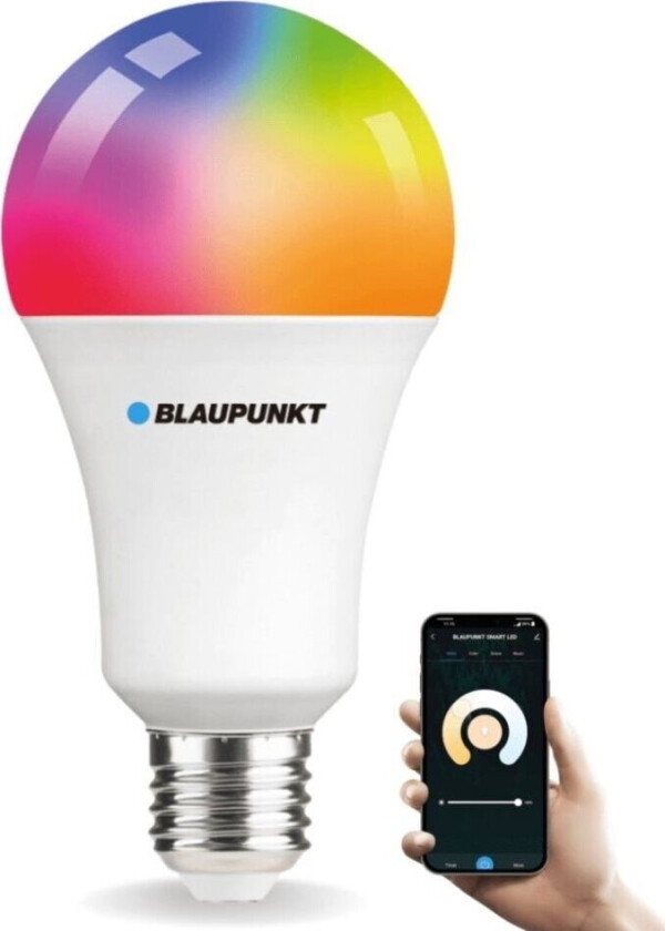 smart pære LED Smart Multicolor E27 A60 900lm 9W 2500-8000K WiFi + Bluetooth Tuya