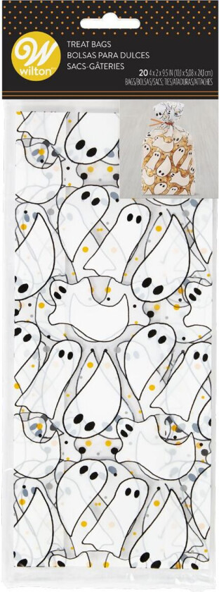 Wilton Gavepose Halloween -Spøkelser- pk/20
