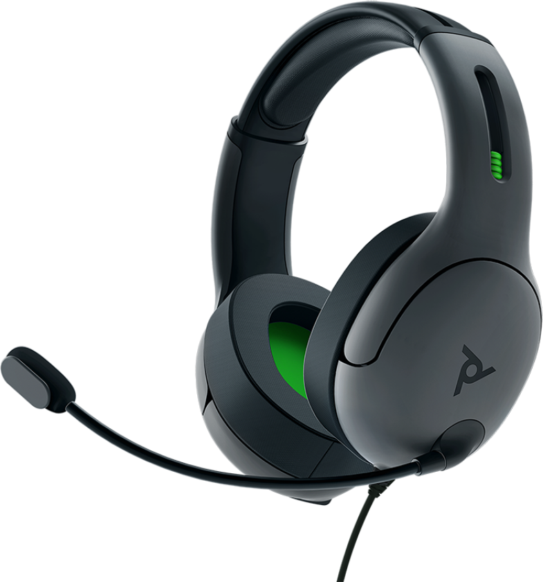 PDP LVL50 Wired Stereo Headset - Black