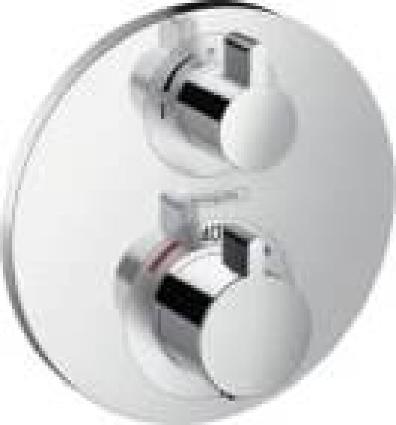 Ecostat S dusjbatteri, krom