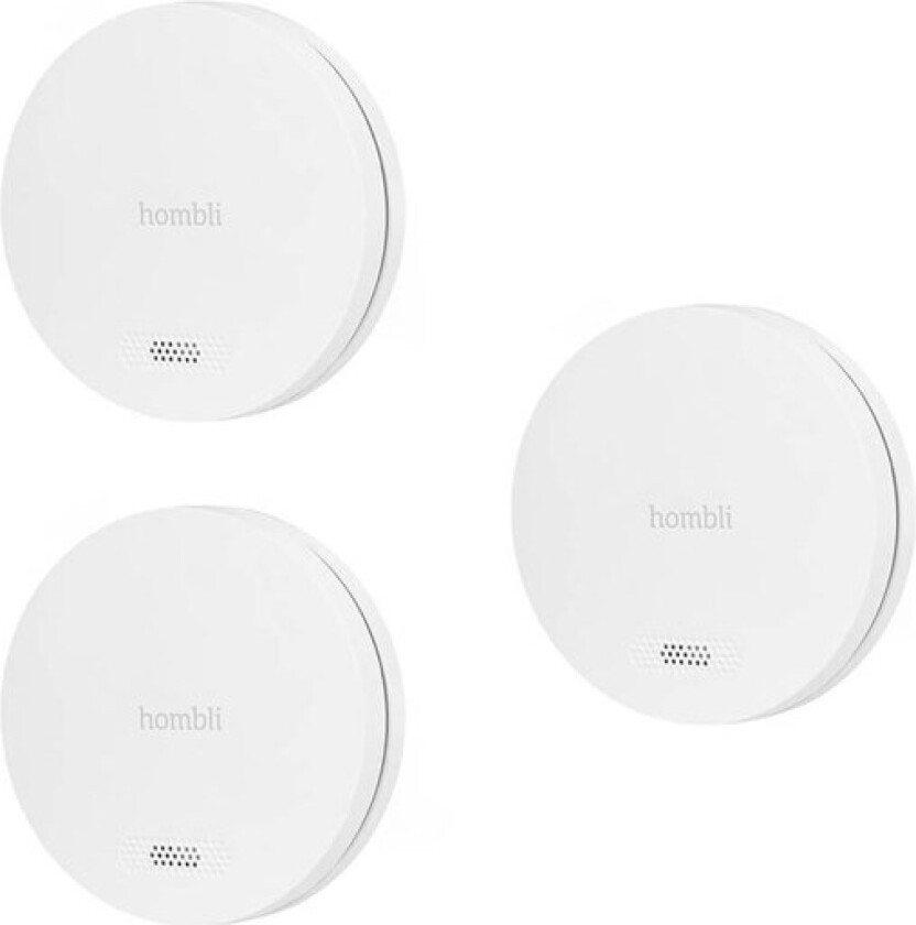 Bilde av Smart Smoke Detector White Promo 3-Pack
