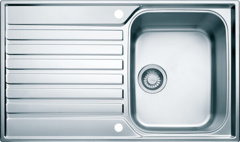 Ascona ASX 611 kjøkkenvask, 86x51 cm, rustfritt stål