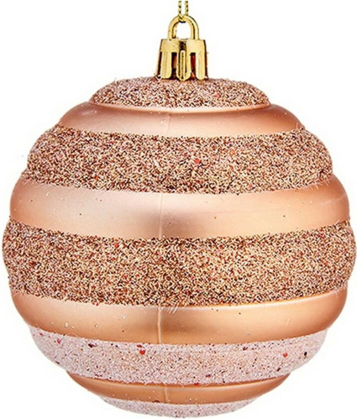 Juletrekule à 8 cm 6 tall Kobber PVC