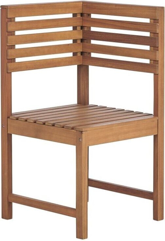 Balkong 1-seters Hjørnestol Akasietre Liten Uteplass Værbestandig