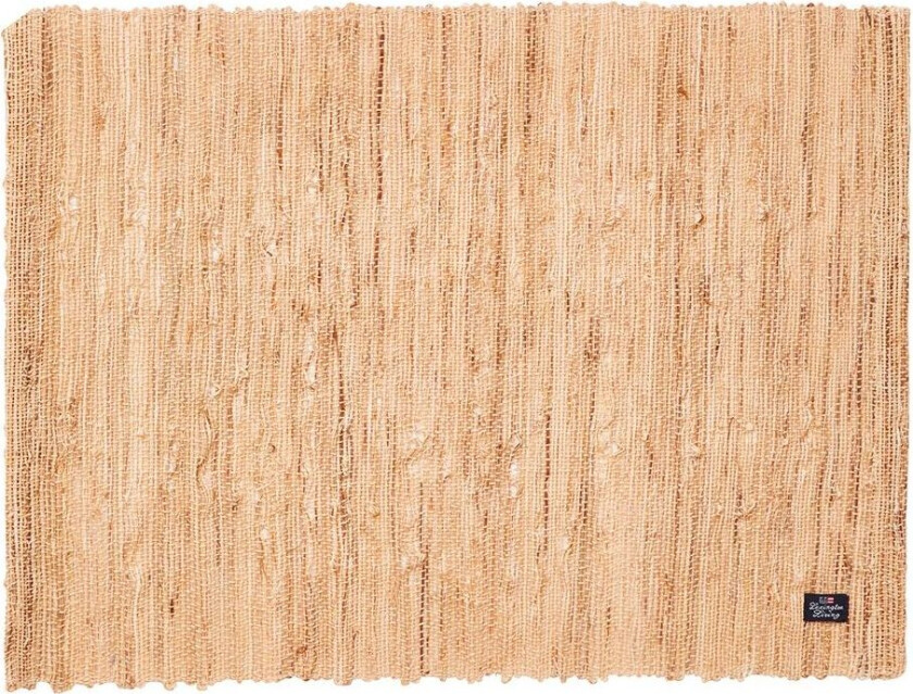 Handwoven Hemp/Ramie bordbrikke 50x36 cm Natural