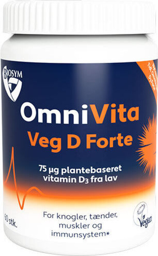 OmniVita Veg D Forte - 60 Kapslar