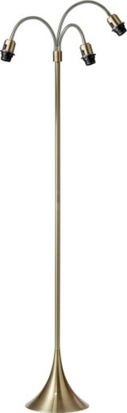 Trafik gulvlampefot, messing