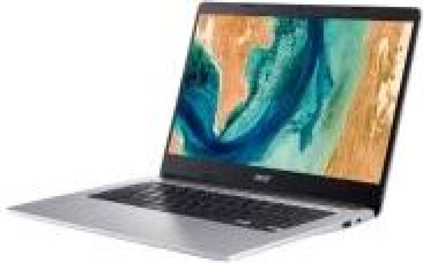 Chromebook 314 CB314-2H - MT8183 / 2 GHz - Chrome OS - Mali-G72 MP3 - 4 GB RAM - 64 GB eMMC - 14" 1366 x 768 (HD) - Wi-Fi 5 - lys sølv - kbd: No