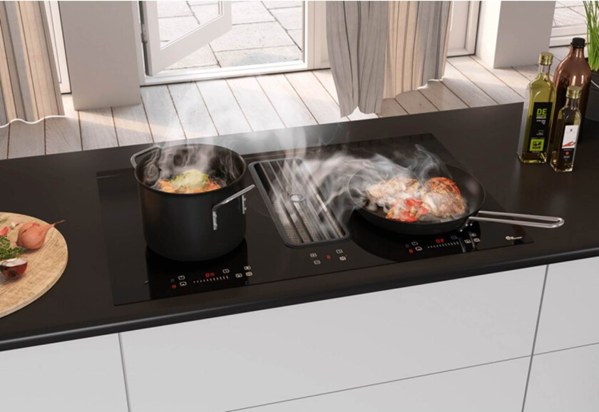 Le Mans Typhoon Compact Platetopp Med Innebygd Ventilator