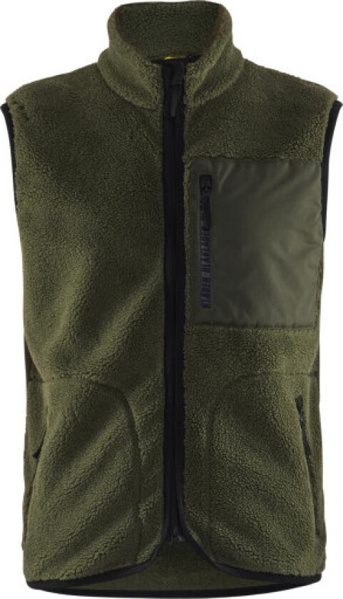 Fiberpelsvest Autumn Green M