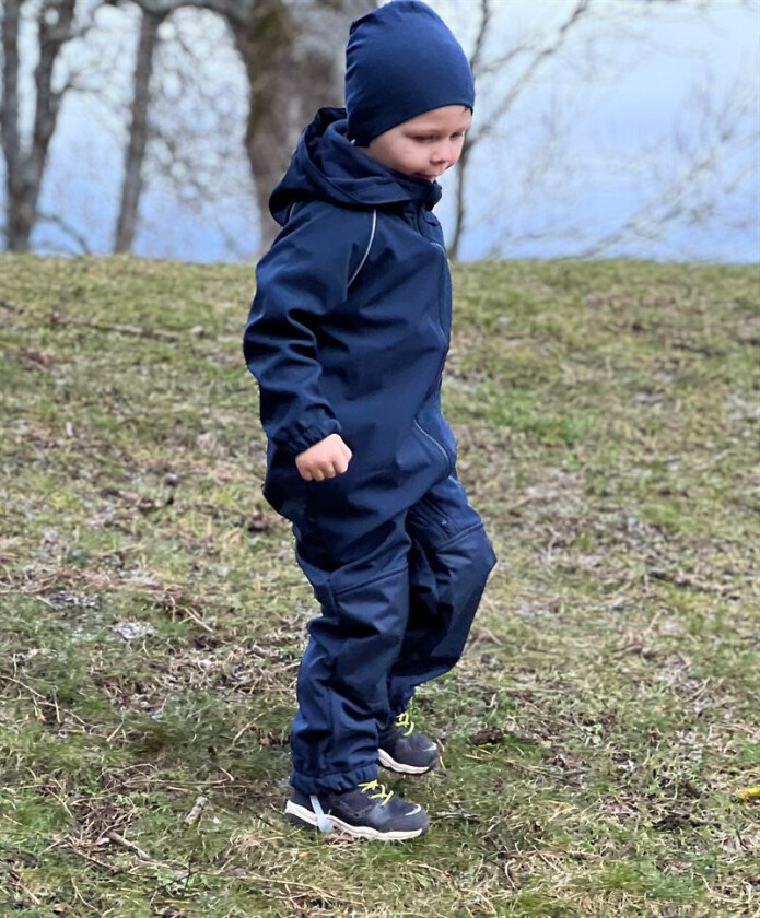 Name It Alfa Softshelldress Til Småbarn, Dark Sapphire