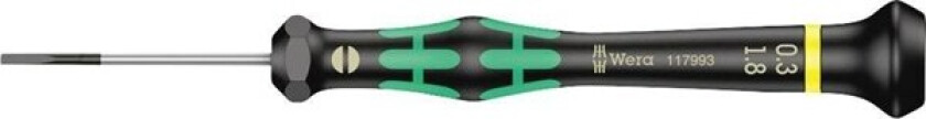 2035 Screwdriver for slotted screws for electronic applications 0.30 x 1.8 x 40 mm