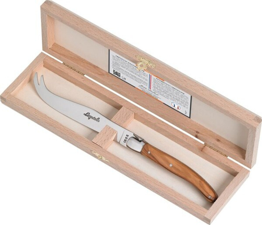 Ostekniv træ lukket træ-æske Laguiole